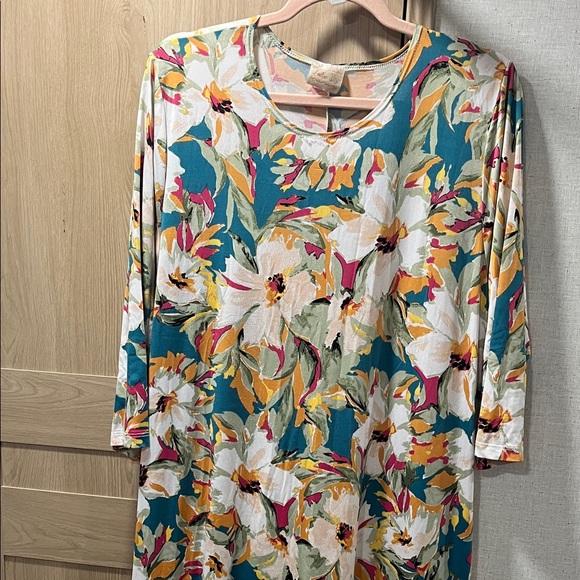 Tropical Bloom Maxi Dress - Picture 3 of 5